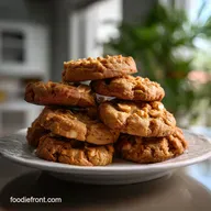 Easy Peanut Butter Cookies 3 Ingredients: Velvety Center