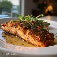 Baked Parmesan Salmon Recipe