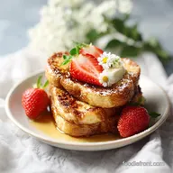 Challah French Toast: Custardy Center