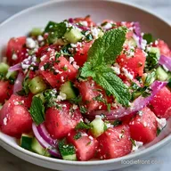 Best Summer Watermelon Salad in 15 Min