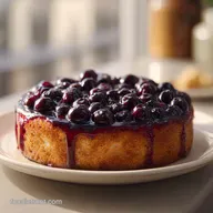 Best Homemade Blueberry Upside Down Cake for 16 Servings