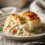 Cheesy Chicken Pot Pie: Rich & Comforting
