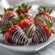 Chocolate Covered Strawberries: Glossy Finish