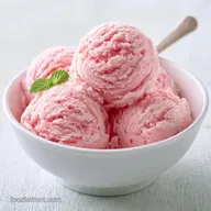 Watermelon Ice Cream with Condensed Milk