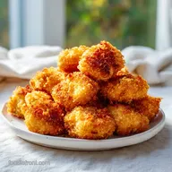 Chicken Bites: Crispy High Protein Keto Nuggets for 4 Servings
