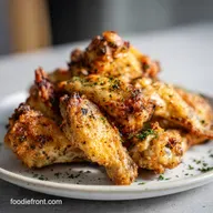 Easy Baked Crispy Chicken Wings for 4 Servings
