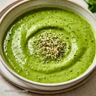 Fresh Green Hemp Smoothie with Hemp Hearts