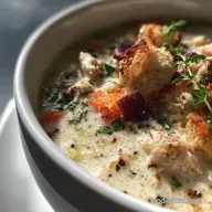 Gluten Free Cream of Chicken Soup in 25 Minutes