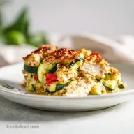 Chicken Zucchini Casserole: 45 Minute Healthy Baked Dinner