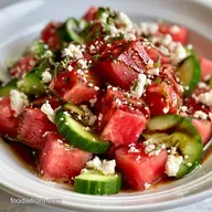 Healthy Watermelon Summer Salad 10 Min