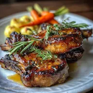 Herb-Crusted Lamb Shoulder Chops