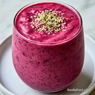 Berry Hemp Protein Smoothie in 5 Min