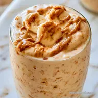 Peanut Butter Banana Oat Smoothie for 2