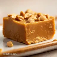 Peanut Butter Protein Fudge: Creamy Dessert for 16 Servings