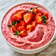 RaspberryPeach Chia Seed Smoothie: Creamy