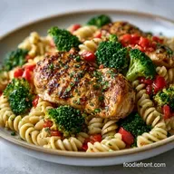 Reheatable Pasta Dinner Prep in 30 Min