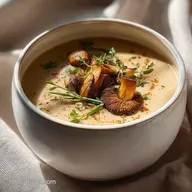 Mushroom Bisque Soup: Velvety & Earthy