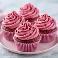 Sweet Watermelon Cupcakes in 38 Minutes