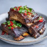 Beef Ribs Recipe: Tender for 4 Servings