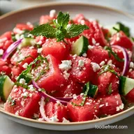 Watermelon Feta Bowl in 15 Minutes