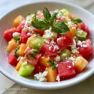 Zesty Summer Melon Salad in 15 Minutes