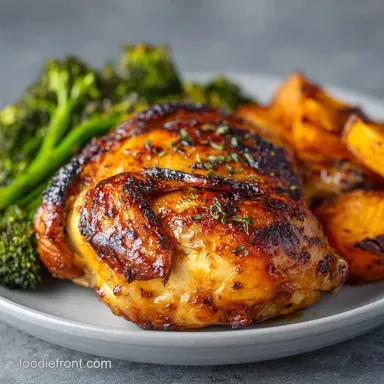 Roasted Chicken Meal Prep: 40 Min