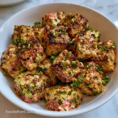 Baked Watermelon Rind with Parmesan Recipe Card