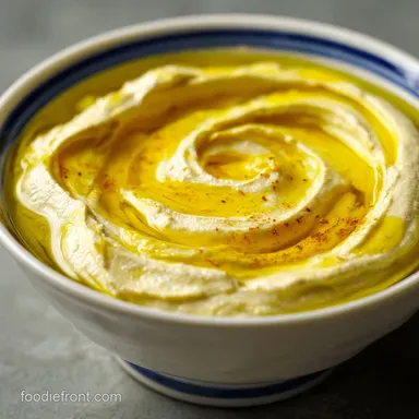 Best Hummus Recipe in 15 Minutes Recipe Card