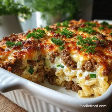 Big Mac Casserole with Tater Tots: Crispy Baked
