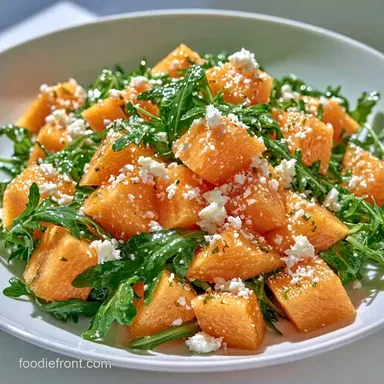 Cantaloupe Salad in 15 Minutes