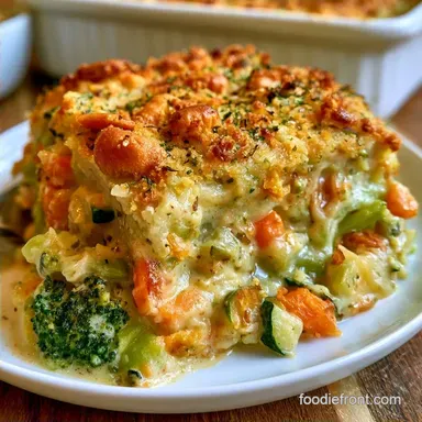 Cheesy Vegetable Casserole in 50 Minutes