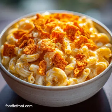 Cheetos Macaroni and Cheese in 30 Minutes Recipe Card