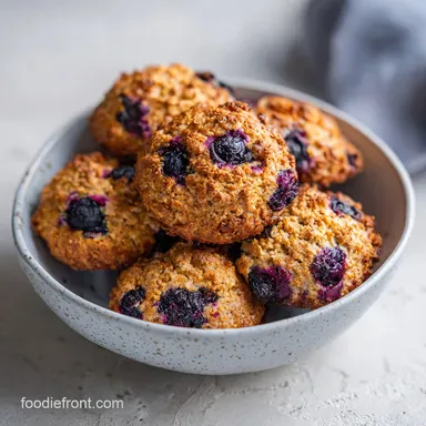 Chewy Blueberry Oatmeal Cookies: 27 Min Recipe Card