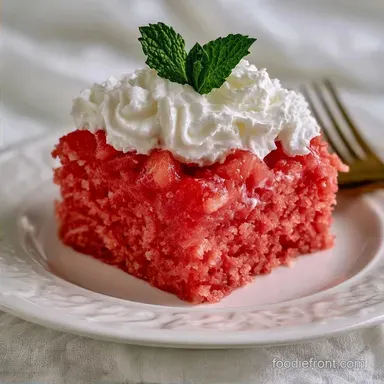 Chilled Watermelon Dessert with Coconut