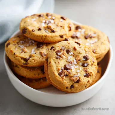 Sweet Chocolate Chip and Toffee Shortbread: 155 Minute Recipe