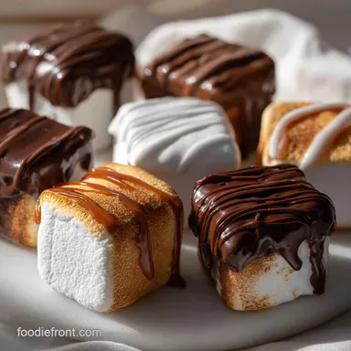 Chocolate Covered Marshmallows for 24 Servings