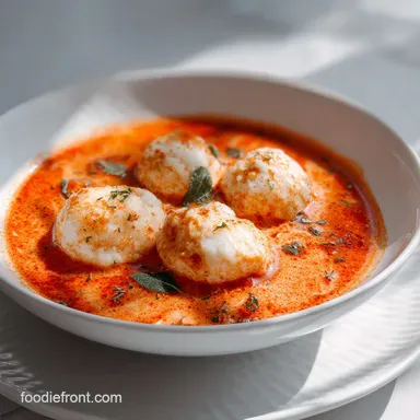 Coconut Curry Dumpling Soup: Creamy