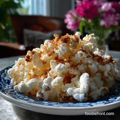Coconut Oil with Popcorn: Shattering Crispness
