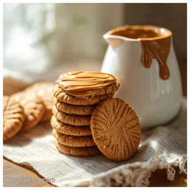 Cookie Butter Peanut Cookies with 10 Min Prep