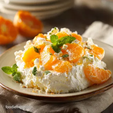 Cottage Cheese Mandarin Orange Salad in 10 Minutes