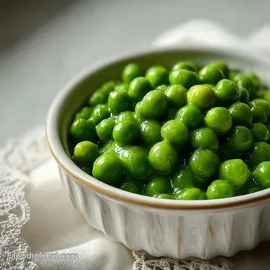 Cream Peas Recipe in 15 Minutes Recipe Card