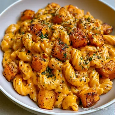 Butternut Squash Pasta in 45 Minutes Recipe Card