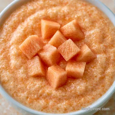 Cantaloupe Pudding in 30 Minutes Recipe Card