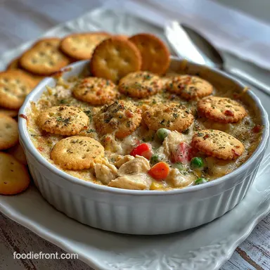 Chicken Ritz Casserole: Crispy Baked in 40 Minutes Recipe Card