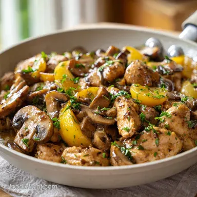 Creamy Mushroom Chicken in 30 Minutes: Pan-Seared and Silky