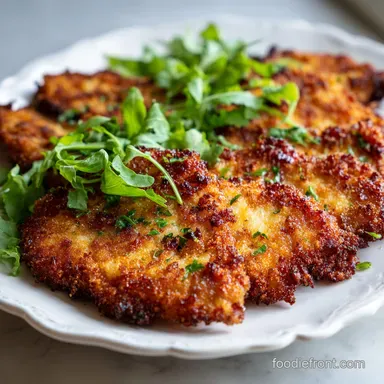 Chicken Cutlet Recipe: Crispy Panko for 4 Servings