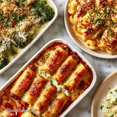 Easy Baked Manicotti and Pasta Recipes for Dinner