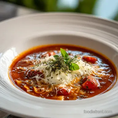Easy Creamy Lasagna Soup in 50 Minutes