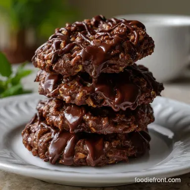 Easy No Bake Chocolate Cookies: 10-Minute Fudge-Like Treats