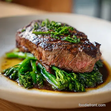 Easy Skirt Steak Recipes for 4 Servings Recipe Card